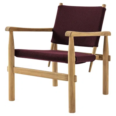 Pre-owned Charlotte Perriand Doron Hotel Outdoor Armchair For Cassina In Brown
