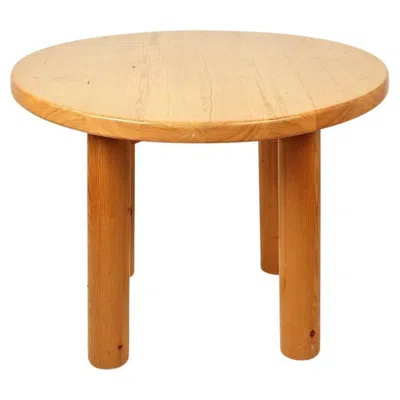 Pre-owned Charlotte Perriand Doron Type Table For The Résidence Les Allues In Méribel 1971 In Brown