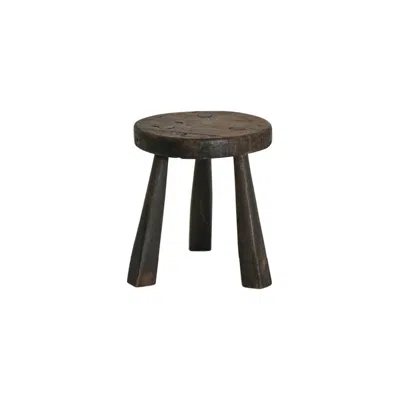 Pre-owned Charlotte Perriand Early 20th Century Stool, France In Brown