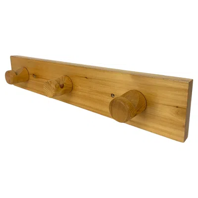 Pre-owned Charlotte Perriand French Coat Rack By  For Les Arcs, Pinewood, 1960s - 2 Avail. In Brown