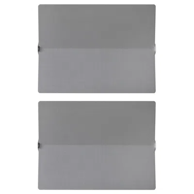 Pre-owned Charlotte Perriand Large  'applique À Volet Pivotant Plié' Wall Light In Aluminum In Transparent