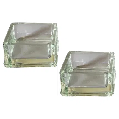 Pre-owned Charlotte Perriand Le Corbusier,  Ashtray For Lumax Set Of 2 In Gray