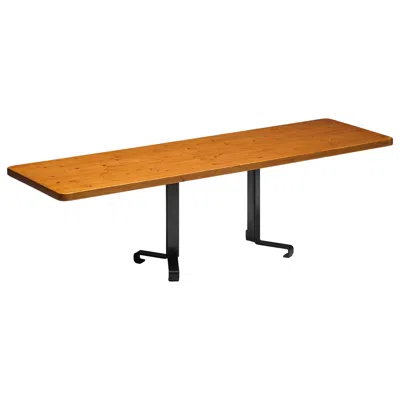 Pre-owned Charlotte Perriand “les Arcs 1800” Dining Table By , France, 1960s In Brown