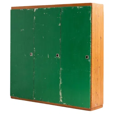 Pre-owned Charlotte Perriand Locker Cabinet By , Les Arcs, France, 1970s In Brown