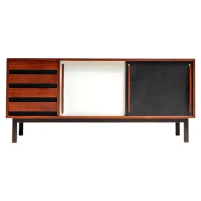 Pre-owned Charlotte Perriand Mahogany Cansado Sideboard By , France, 1960s In Brown