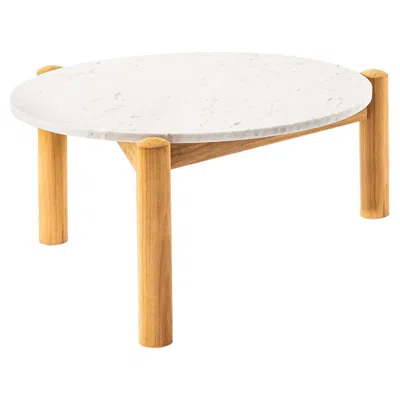 Pre-owned Charlotte Perriand Marble Center Table À Plateau Interchangeable By Cassina In Brown