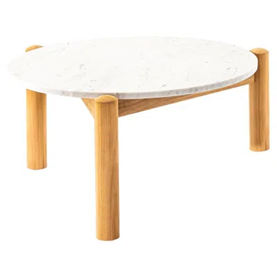 Pre-owned Charlotte Perriand Marble Center Table À Plateau Interchangeable By Cassina In Brown