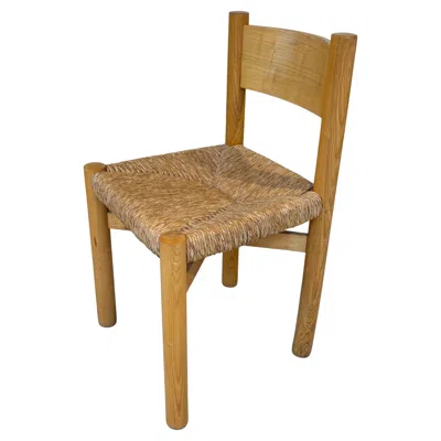 Pre-owned Charlotte Perriand Meribel Chair In Brown