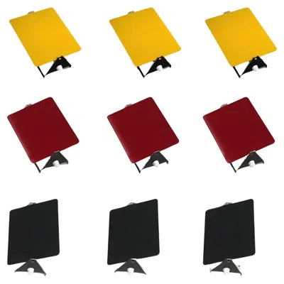Pre-owned Charlotte Perriand Mid-century Modern  Mod. Cp1 Set Of 9 French Sconces In Black