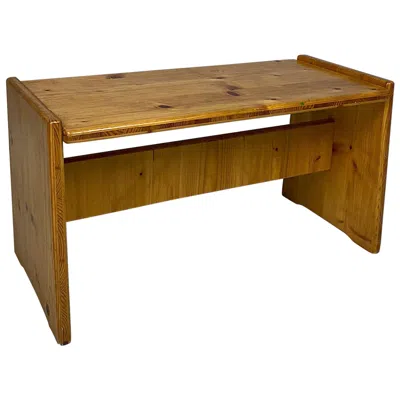 Pre-owned Charlotte Perriand Mid-century Modern Swedish Minimalism Pine Stool, 1960s, Sweden In Brown