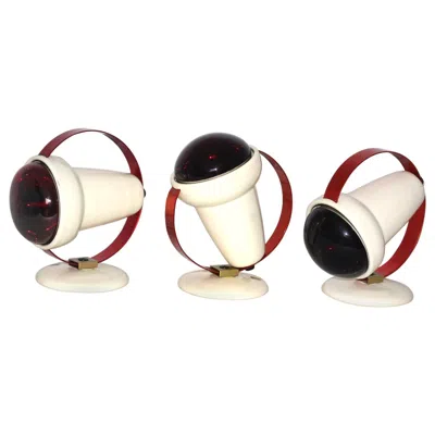 Pre-owned Charlotte Perriand Mid-century Modern White Vintage Heater Lamp By , Circa 1960