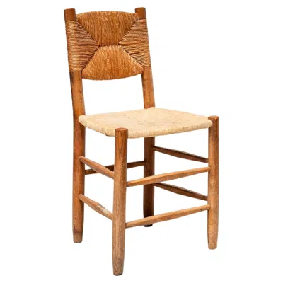 Pre-owned Charlotte Perriand N°19 “bauche” Chair By , Sentou, 1960s In Brown
