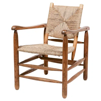 Pre-owned Charlotte Perriand N°21 Armchair By , France, Circa 1940-50's In Brown