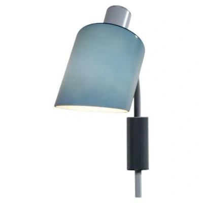 Pre-owned Charlotte Perriand Nemo Lampe De Bureau Applique Wall Lamp E14 In Blue Grey By  In Gray