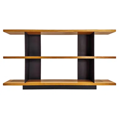 Pre-owned Charlotte Perriand Oak Console Bookcase, , 1970s In Brown