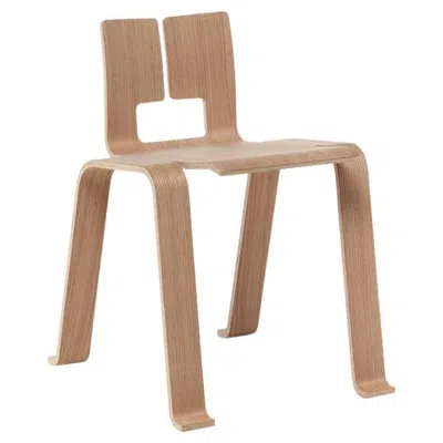 Pre-owned Charlotte Perriand Ombra Tokyo Oak Chair By Cassina In Brown