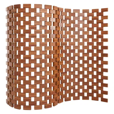 Pre-owned Charlotte Perriand Paravent Ambassade Screen By Cassina In Brown