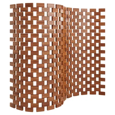 Pre-owned Charlotte Perriand Paravent Ambassade Screen, Canaletto Walnut, Italy In Brown