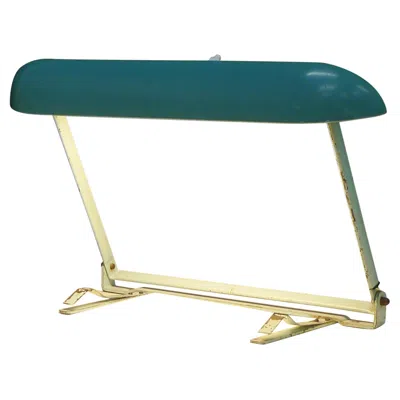Pre-owned Charlotte Perriand Philips Bakelite Desk Lamp, Design Attributed To , 1950s In Blue