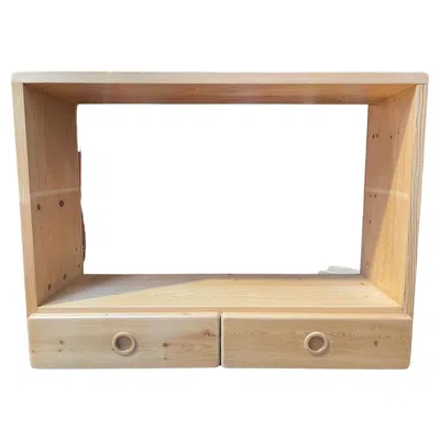 Pre-owned Charlotte Perriand Pine 1800 Wall Shelf By , 1950s In Brown