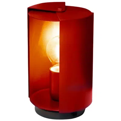 Pre-owned Charlotte Perriand 'pivotante À Poser' Table Lamp In Red For Nemo