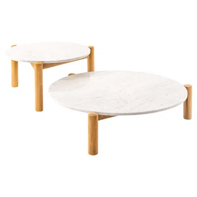 Pre-owned Charlotte Perriand Set Of Two Table À Plateau Interchangeable For Cassina In White
