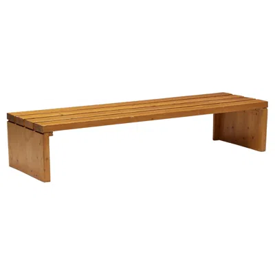 Pre-owned Charlotte Perriand Slate Bench By  For Les Arcs, France, 1980s In Gray
