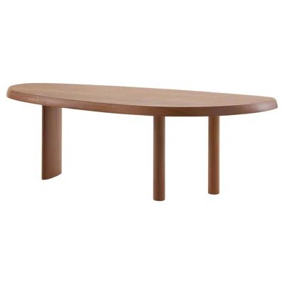 Pre-owned Charlotte Perriand Table En Forme Libre, Wood By Cassina In Brown