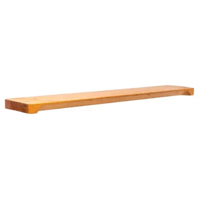 Pre-owned Charlotte Perriand Wall Shelf By , Les Arcs 1800, France, 1970s In Brown