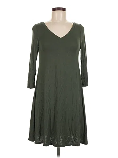Pre-owned Charlotte Russe 3/4 Sleeve T-shirt In Green