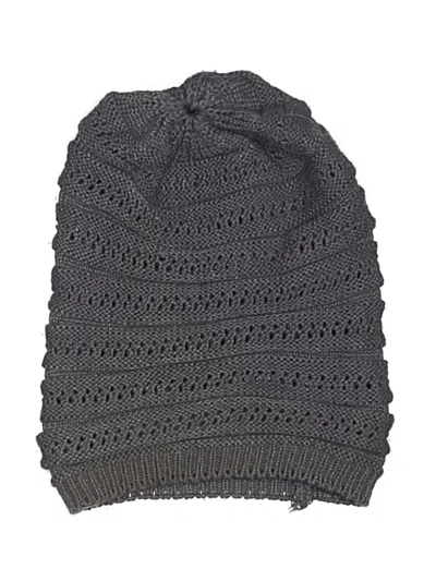 Pre-owned Charlotte Russe Beanie Hat In Gray