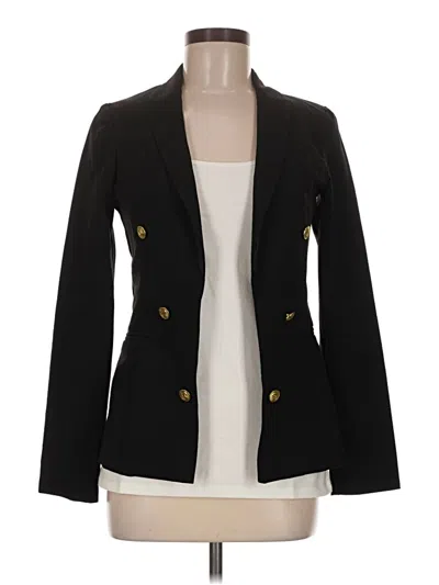 Pre-owned Charlotte Russe Blazer Jacket In Black