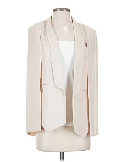 Pre-owned Charlotte Russe Blazer Jacket In Ivory