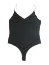 Charlotte Russe Bodysuit In Black