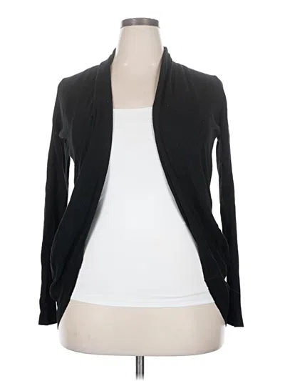 Pre-owned Charlotte Russe Cardigan Sweater In Black