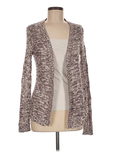 Pre-owned Charlotte Russe Cardigan Sweater In Brown