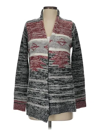 Pre-owned Charlotte Russe Cardigan Sweater In Gray