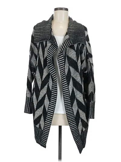 Pre-owned Charlotte Russe Cardigan Sweater In Gray