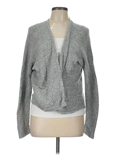 Pre-owned Charlotte Russe Cardigan Sweater In Gray