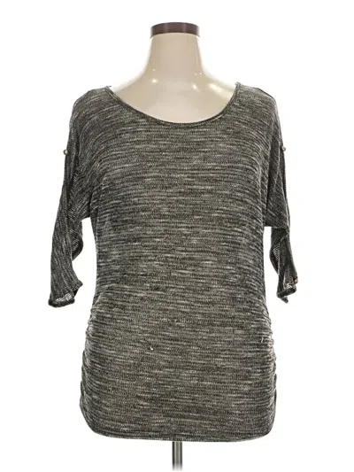 Pre-owned Charlotte Russe Cardigan Sweater In Gray