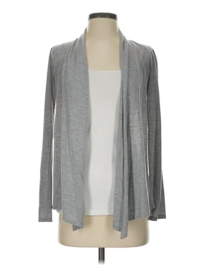 Pre-owned Charlotte Russe Cardigan Sweater In Gray