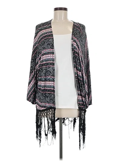 Pre-owned Charlotte Russe Cardigan Sweater In Gray