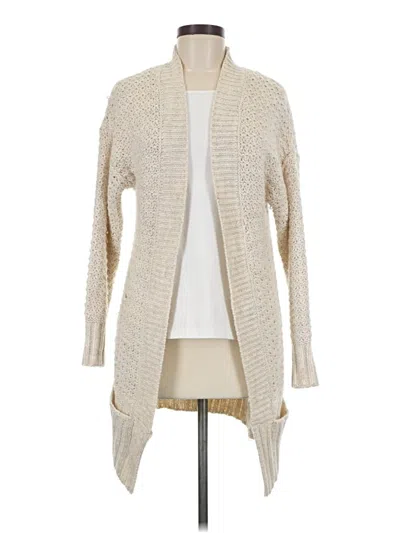 Pre-owned Charlotte Russe Cardigan Sweater In Ivory