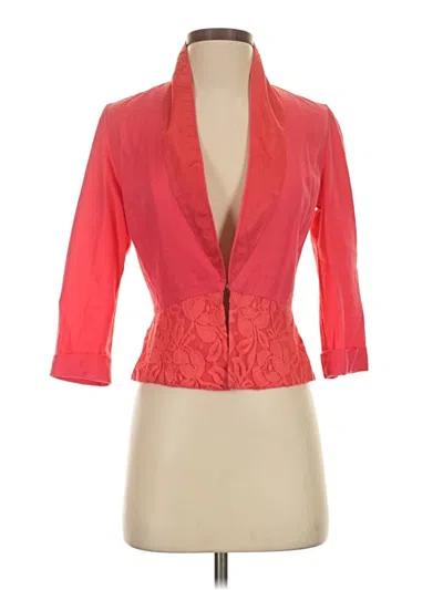 Pre-owned Charlotte Russe Cardigan Sweater In Red
