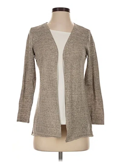 Pre-owned Charlotte Russe Cardigan Sweater In Tan