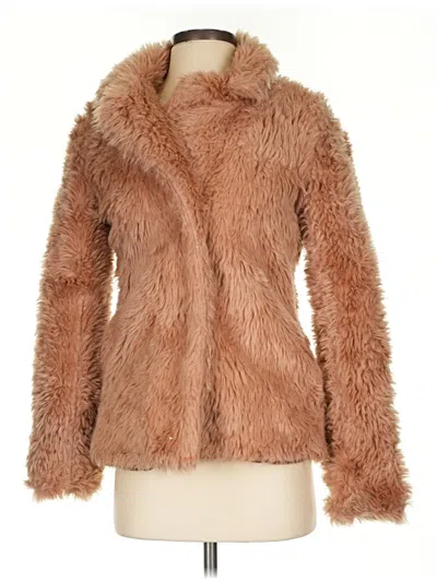 Pre-owned Charlotte Russe Cardigan Sweater In Tan