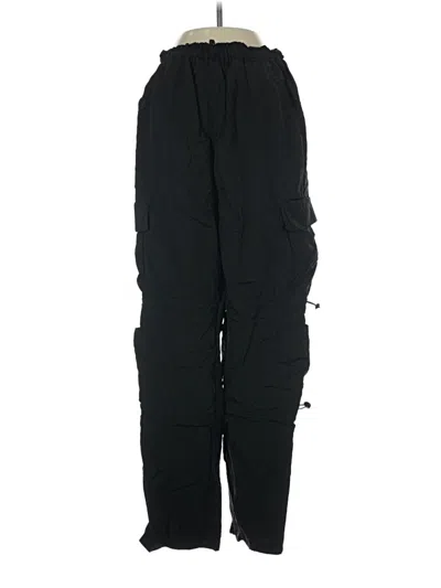 Pre-owned Charlotte Russe Cargo Pants In Black