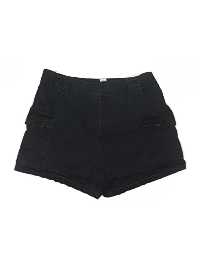 Pre-owned Charlotte Russe Cargo Shorts In Black