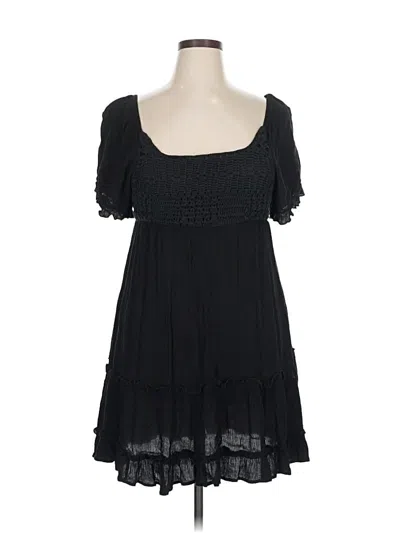 Pre-owned Charlotte Russe Casual Dress In Black