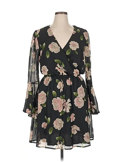 Pre-owned Charlotte Russe Casual Dress In Black